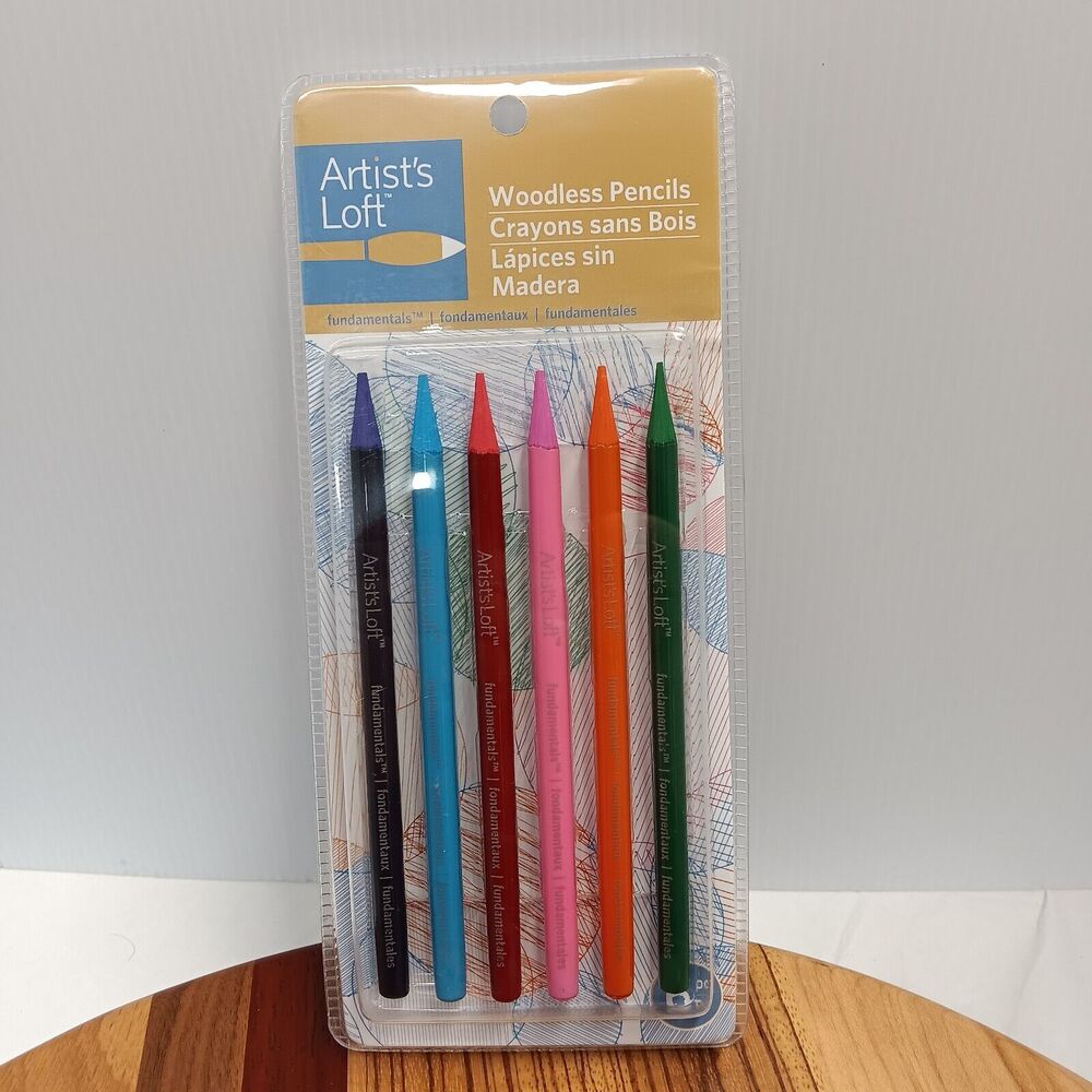 Artist's Loft Fundamentals Woodless Pencils 6pc by Artists Loft NEW